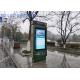 43 Inch LCD Digital Signage Outdoor Floor Standing Bus Station Board 450cd/m2