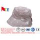 Customized Printing Pink Sun Block Sunshade Adult Female Bucket Hat
