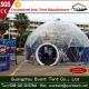 Bigger Camping Tent With Toughened Glass Door , Canopy Party Tent Diameter 4m To 80m