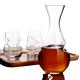 High Purity Borosilicate Glass Decanter , Mouth Blown Single Glass Decanter