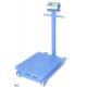 Removable Industrial Weighing Scales , 100 - 1000 Kg Portable Platform Scales With Wheels