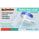 Double Sides Sponge PET Safety Face Shield Anti Fog FDA CE