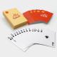Wholesale Custom Full Color Printing PVC Poker Flash Card Game Plastic Design Your Logo Playing Cards