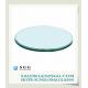 Tempered round table Glass