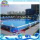 2015 new removable above ground steel frame swimming pool