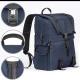 Heavy Duty Water Resistant Large Laptop And DSLR Camera Custom Travel Backpack With Tripod Holder