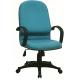 Stationary Fabric Executive Chair , High Back Cloth Office Chairs With Wheels