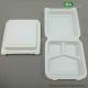 Starch-Based Bioplastic 8/9 3 Coms Lunch Box Reusable Lunch Boxes, Microwave/Dishwasher/Freezer Safe,Portion Contro