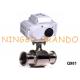 Sanitary Electric Actuated Tri Clamp Ball Valve Stainless Steel 24V 220V