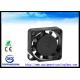 Sleeve Bearing LED Light CPU Cooling Fan , axial compact fan 20mm x 20mm x 06 mm