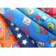 Cartoon Cotton Flannel Cloth Double Brushed Flannel Fabric For Baby Bedding