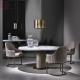1.35x0.75m Luxury Contemporary Dining Room Sets Luxury Marmorstein Tisch