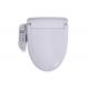 Elongated Electric Intelligent Toilet Seat Cover Dual Nozzles Design Energy Saving