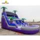 Purple Giant Inflatable Water Slide Waterproof For Summer Fun