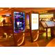 Custom Interactive Touch Screen Kiosk 300~400 nits Brightness For Subway /