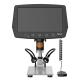 Usb FHD 1200x Digital Video Microscope Handheld 9 inch screen