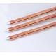 2.4m Electrodes Copper Earth Rod Stock 4mm Galvanized Surface
