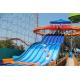 Adult Octopus Water Slide Fiberglass Curved Water Slide Customized Color