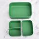 Rectangle Food Silicone Lunch Box Multipurpose Nontoxic Durable
