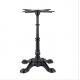 Hot Selling Bistro table Cast iron table base with tiger claw