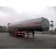 Steel Chemical Liquid Tank Truck Transport Cyclopentane With 3 Axles 46cbm