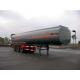 Steel Chemical Liquid Tank Truck Transport Cyclopentane With 3 Axles 46cbm