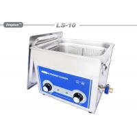 Mechanical Control Commercial Table Top Ultrasonic Cleaner For Brass SUS304 LS-10