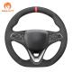 Mewant vegan suede steering wheel cover for Holden Commodore Astra Calais 2018-2020 popular auto interior accessories