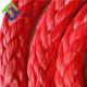 48mm Colored Braided 12 Strand UHMWPE Rope For Marine Ship Mooring Rope 220m