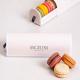 Double Deck Semicircle Macaron Gift Boxes Embossing Printing