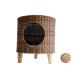 Woven Pet Dog House Extra Large Cat Cave House Tripod Breathable