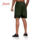 Gym Loose Fit 100gsm Men'S Workout Shorts Lightweight Running Shorts Woven 7 Inch