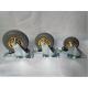 100mm/125mm/150mm/200mm Golden Caster Wheel with Brake and Locking Mechanism