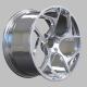 polished silvery 5x120 forged CNC car wheel Forged Racing rims for porsche for Mercedes S-CLASS S550 S600 S63 S65