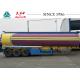42000L Fuel Tanker Trailer 12R22.5 Tires Exported To Malawi