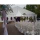 Rainproof PVC Fabric Wedding Marquee Tent Max. Wind Load 80 ~ 100km/H