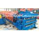 European Style Glazed Tile / Double Layer Roll Forming Machine , Partial Arc