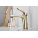 Solid Brass Bathroom Basin Faucets Hot and Cool Chrome Surface Wash Basin Mixer Faucet