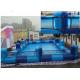 Super luxurious 0.9mm PVC tarpaulin Inflatable Swimming Pools  roof
