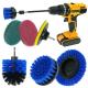 6inch Electric Drill Attachment Brush Power Scrubber Kit For Household Cleaning