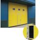 Manual Operate Insulated Sectional Doors Height 500mm With Chain Hoist