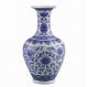 Blue and White Egg-shell Porcelain Vase with Classic Art