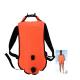 28L Safety Inflatable Swimming Buoy Backpack For Triathlon Race
