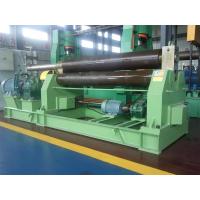 3 Three Roller Plate Rolling Machine Ss Plate Mechanical Sheet Metal Symmetrical