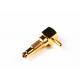 Gold Plated Right Angle Crimp Female Socket 1.0/2.3 CC4 RF Cable Connector SAA