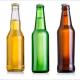 Luxury Empty Clear Amber Or Brown Glass Storage Bottles 330ml For Beverage Beer