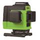 Self Leveling 3D Laser Level Green Beam IP54 Waterproof With Remote Control