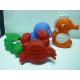 Bath Tub Squirting Water Animal Toys , Solf Plastic Vinyl Sea Life Creatures Toys