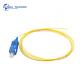 SC UPC Fiber Optic Pigtail Single Mode Low Insertion Loss For CATV Systems