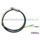 Waterproof Rugged Optical Fiber Pigtail With PE Jacket For Outdoor 2 To 12 Fibers